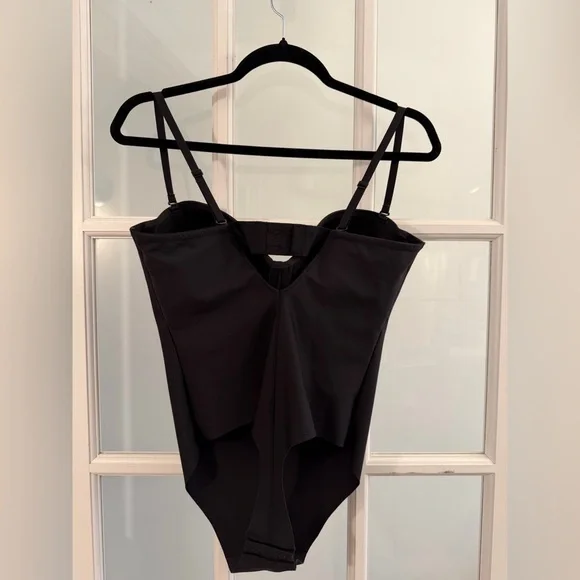 SKIMS Body Underwire Thong Bodysuit Black Size XL - Picture 7 of 11